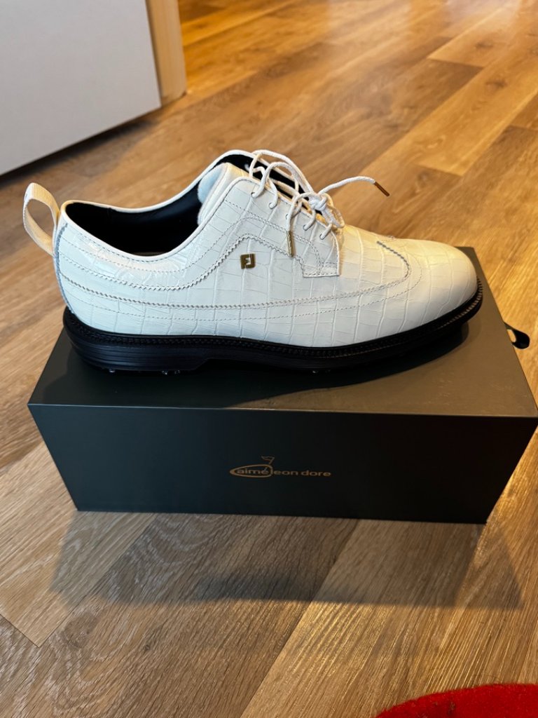 Aime Leon Dore - Ald / Footjoy Croc-Embossed Premiere Series Marquis